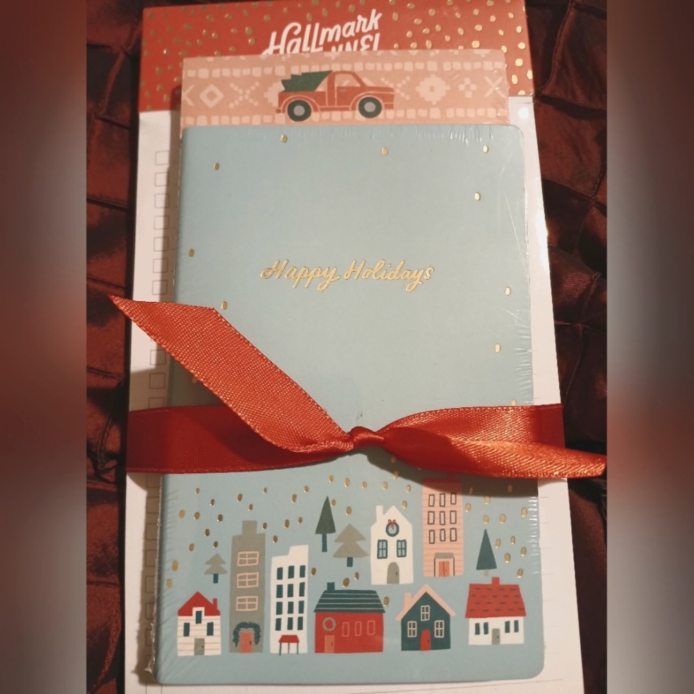 Hallmark Channel Memo Pad Set Christmas NEW